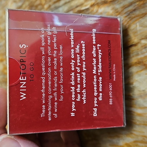 WINE TOPICS TO GO cards - Picture 2 of 2
